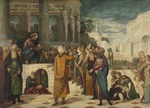 Christus und die Ehebrecherin, 1550-80
