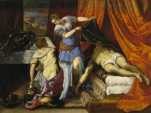 Judith und Holofernes, ca. 1577 von Jacopo Robusti Tintoretto