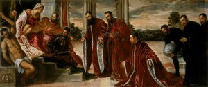 Madonna der Schatzmeister, 1567 von Jacopo Robusti Tintoretto