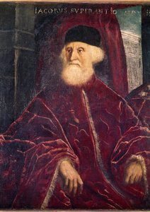 Porträt von Prokurator Jacopo Soranzo (um 1550) von Jacopo Robusti Tintoretto