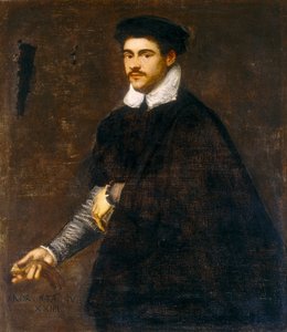 Porträt eines jungen Mannes von Jacopo Robusti Tintoretto