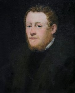 Porträt eines jungen Mannes mit roten Haaren von Jacopo Robusti Tintoretto