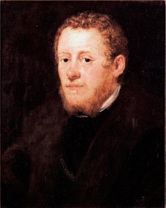 Porträt eines Mannes mit roten Haaren von Jacopo Robusti Tintoretto