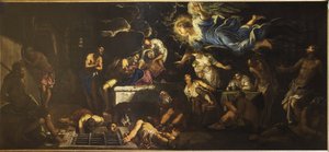 Heiliger Rochus im Gefängnis von einem Engel besucht, 1567