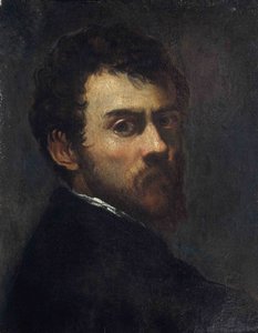Selbstporträt als junger Mann von Jacopo Robusti Tintoretto