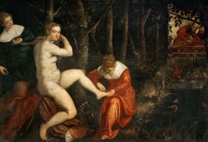 Susanna und die Ältesten von Jacopo Robusti Tintoretto