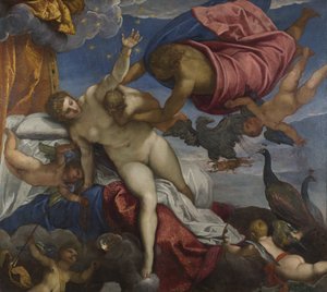 Der Ursprung der Milchstraße, ca. 1575 von Jacopo Robusti Tintoretto
