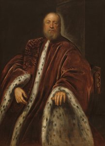 Ein Prokurator von San Marco von Jacopo Tintoretto