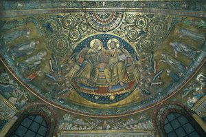 Krönung der Jungfrau, Apsis der Basilika S. Maria Maggiore, Rom, 1287-92