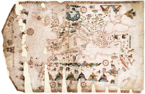 Mittelmeer, Schwarzes Meer und Nordost-Atlantik von Jacopo Vesconte Maggiolo