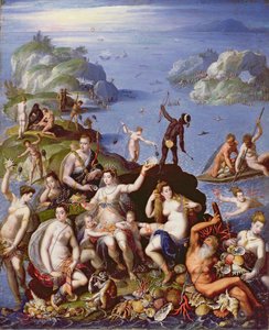 Korallenfischen, ca. 1590 von Jacopo Zucchi