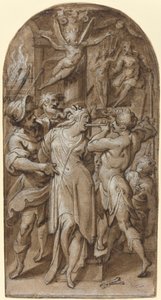 Das Martyrium der heiligen Apollonia von Jacopo Zucchi