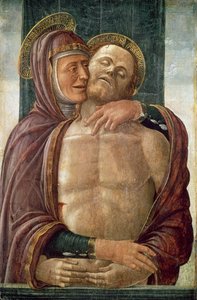 Die Jungfrau mit dem toten Christus, ca. 1480