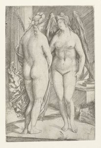 Allegorie mit Victoria und Ruhm von Jacopo de