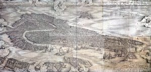 Grande Pianta Prospettica - Venedig, ca. 1500