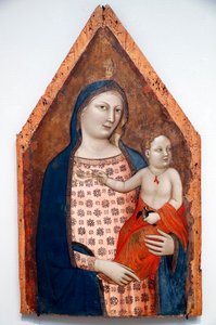 Jungfrau und Kind, ca. 1337-39 von Jacopo del Casentino