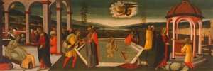 Teich von Bethesda von Jacopo del Sellaio