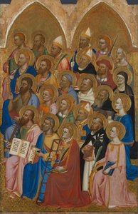 Anbetende Heilige vom San Pier Maggiore Altarbild, 1371