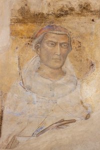 Porträt des Heiligen (St. Yves Hélory?)