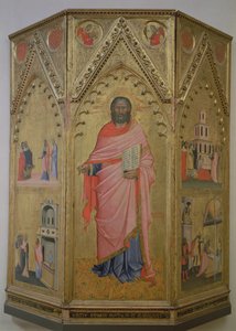 St. Matthäus und Szenen aus seinem Leben von Jacopo di Cione