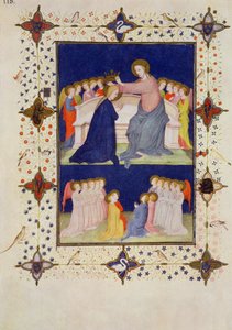 MS 11060-11061 Stunden von Notre Dame: Komplet, Die Krönung der Jungfrau, aus den 