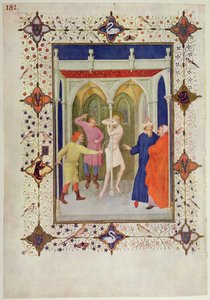 Stunden des Kreuzes: Tierce, die Geißelung Christi, aus den 