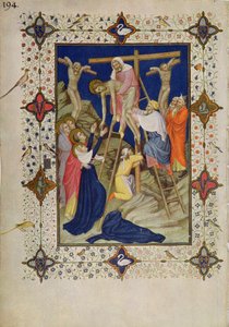 MS 11060-11061 Stunden des Kreuzes: Vesper, die Kreuzabnahme