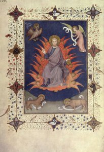 MS 11060-11061 Bußpsalmen: Christus in Majestät, aus den 