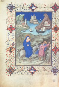 Ms 11060-61, Flucht nach Ägypten, aus 