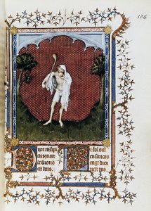 Die Menschenmengen, Miniatur von Jacquemart de Hesdin (1348-1413) aus 