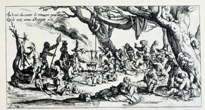 Nach der Gravur von J. Callot