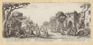 Die Leiden und Unglücke des Krieges von Jacques (after) Callot