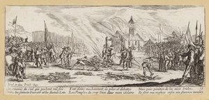 Die Leiden und Unglücke des Krieges von Jacques (after) Callot