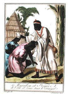 Marabout aus Saint-Louis, Senegal