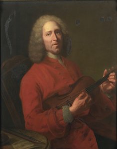 Porträt des Komponisten Jean-Philippe Rameau 1683-1764, 1728