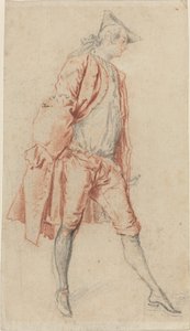 Ein französischer Gentleman stehend von Jacques André Portail