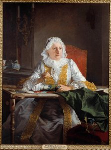 Porträt von Madame Antoine Crozat, Marquise von Chatel