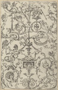 Groteskes Panel, 1550