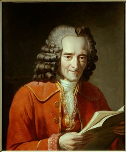 Porträt von Voltaire (François Marie Arouet)