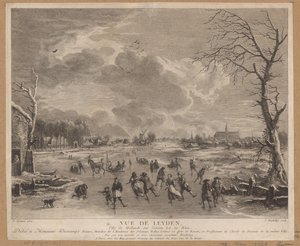 Winteransicht von Leiden