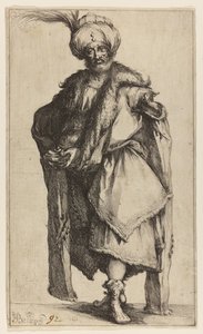 Caspar, König von Tarsus, ca. 1610 von Jacques Bellange