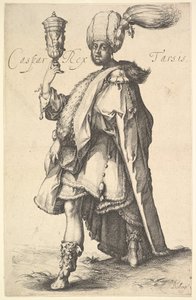 Caspar, nach einer Serie der drei Weisen von Jacques Bellange