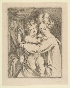 Madonna mit Kind, 1612-16 von Jacques Bellange