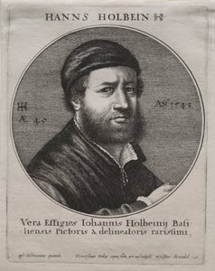 Porträt von Hans Holbein von Jacques Bellange