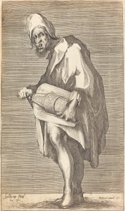 Der blinde Drehleierspieler von Jacques Bellange