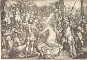 Der Weg nach Golgatha von Jacques Bellange