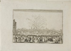 Ein Fest am Arno, aus Die Kaprizen von Jacques Callot