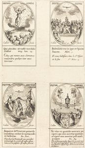 Himmelfahrt, Pfingsten, Dreifaltigkeit, Fronleichnam von Jacques Callot