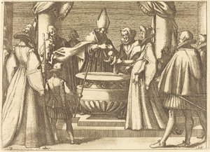 Taufe des Prinzen von Spanien von Jacques Callot