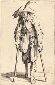 Bettler mit Holzbein, ca. 1622